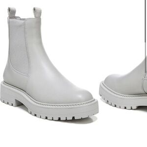 Sam Edelman Women's Laguna Leather Chelsea Boots in Pebble Grey
